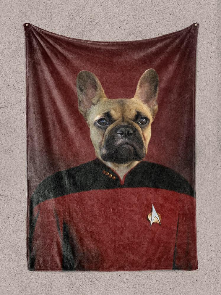 The Trekkie - Custom Pet Blanket - NextGenPaws Pet Portraits