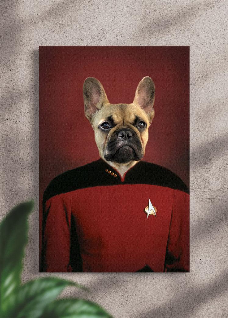 The Trekkie - Custom Pet Portrait - NextGenPaws Pet Portraits