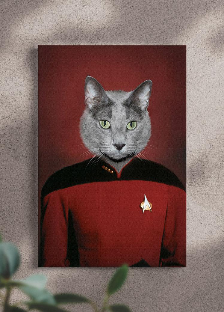 The Trekkie - Custom Pet Portrait - NextGenPaws Pet Portraits