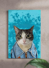 Load image into Gallery viewer, The Trendy Denim - Custom Pet Portrait - NextGenPaws Pet Portraits