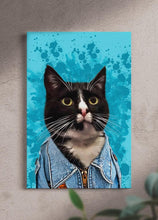 Load image into Gallery viewer, The Trendy Denim - Custom Pet Portrait - NextGenPaws Pet Portraits