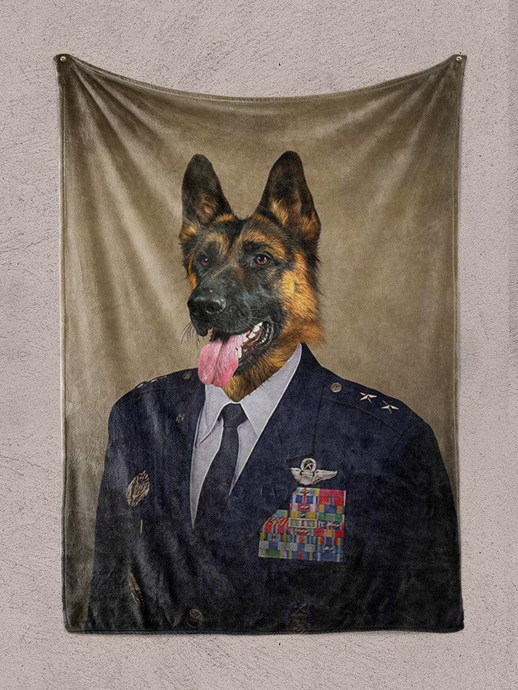 The Uniform - Custom Pet Blanket - NextGenPaws Pet Portraits