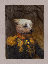 Load image into Gallery viewer, The Veteran - Custom Pet Blanket - NextGenPaws Pet Portraits