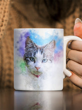 Load image into Gallery viewer, Vibrant WaterColour - Custom Pet Mug