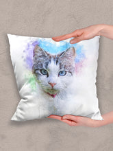 Load image into Gallery viewer, Vibrant WaterColour - Custom Pet Pillow