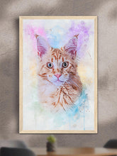 Load image into Gallery viewer, Vibrant WaterColour - Custom Pet Poster