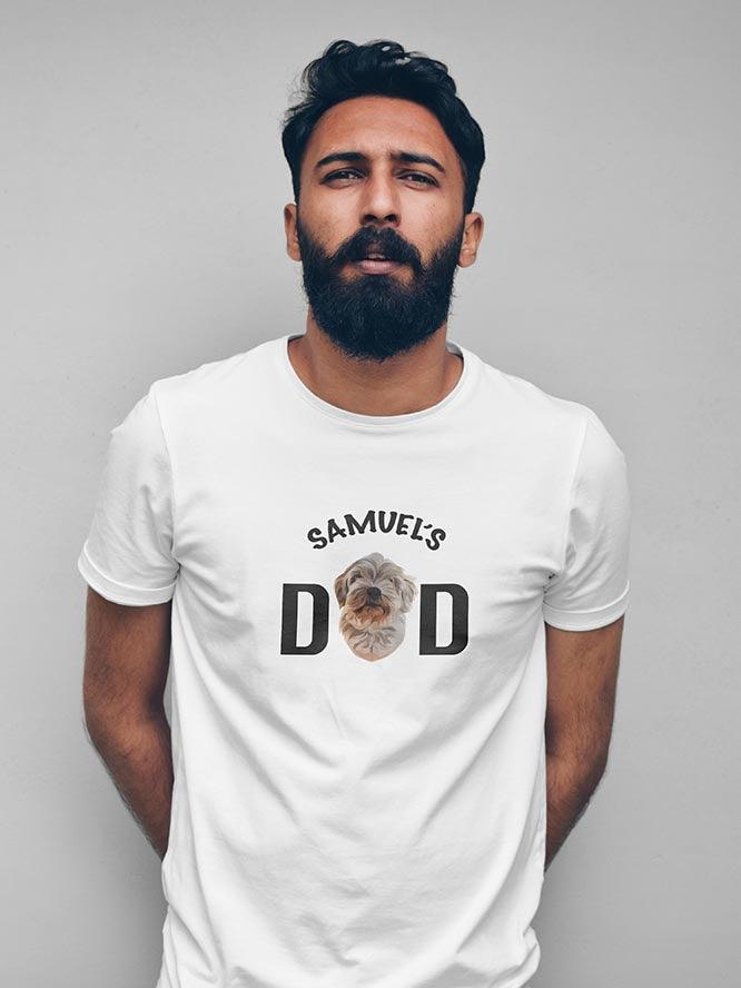 Dog/Cat Dad - Custom Pet TShirt - NextGenPaws Pet Portraits