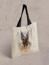 Load image into Gallery viewer, WaterColour - Custom Pet Tote Bag - NextGenPaws Pet Portraits
