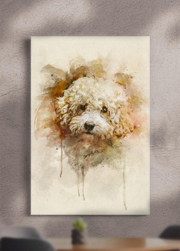 WaterColour - Custom Pet Portrait - NextGenPaws Pet Portraits