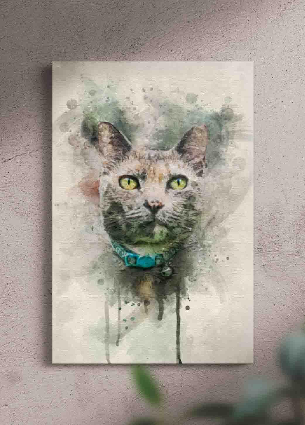 WaterColour - Custom Pet Portrait - NextGenPaws Pet Portraits
