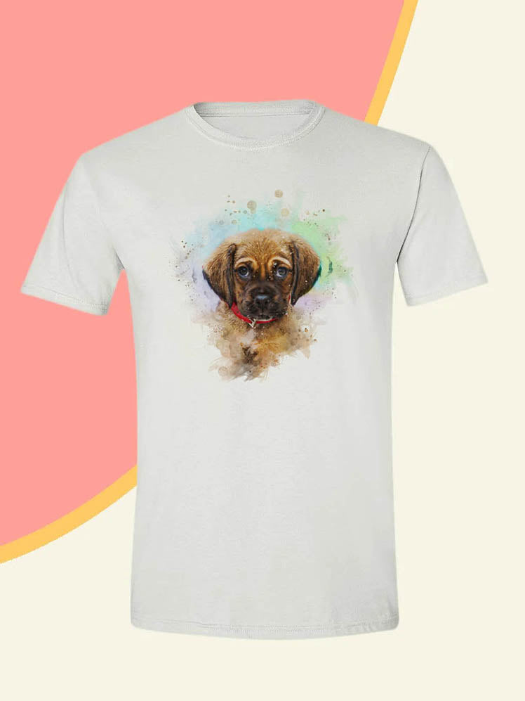 Watercolour - Custom Pet T-shirt