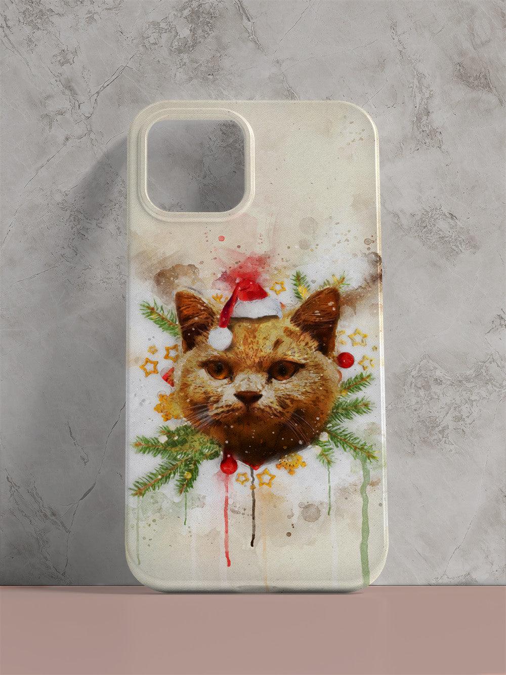 WaterColour Christmas- Custom Pet Phone Cases - NextGenPaws Pet Portraits