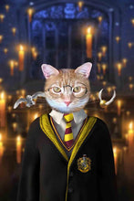 Load image into Gallery viewer, Hufflepaw - Custom Pet Portrait - NextGenPaws Pet Portraits