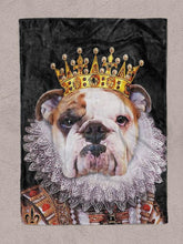 Load image into Gallery viewer, The Young King - Custom Pet Blanket - NextGenPaws Pet Portraits