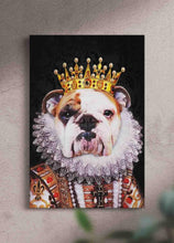 Load image into Gallery viewer, The Young King - Custom Pet Portrait - NextGenPaws Pet Portraits