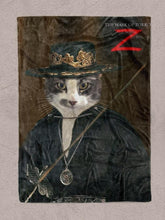 Load image into Gallery viewer, Zorro - Custom Pet Blanket - NextGenPaws Pet Portraits