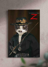 Load image into Gallery viewer, Zorro - Custom Pet Portrait - NextGenPaws Pet Portraits