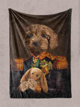 Load image into Gallery viewer, The Admiral - Custom Pet Blanket - NextGenPaws Pet Portraits