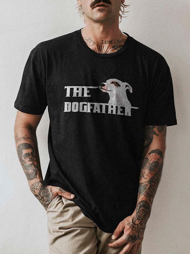 The Dogfather - Custom Pet Tshirt - NextGenPaws Pet Portraits