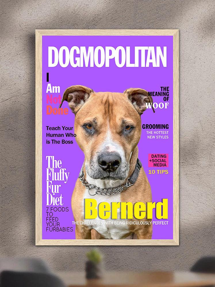 Dog/Catsmopolitan Magazine Cover - Custom Pet Poster - NextGenPaws Pet Portraits