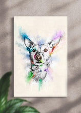 Load image into Gallery viewer, Colourful Painting - Custom Pet Canvas - NextGenPaws Pet Portraits