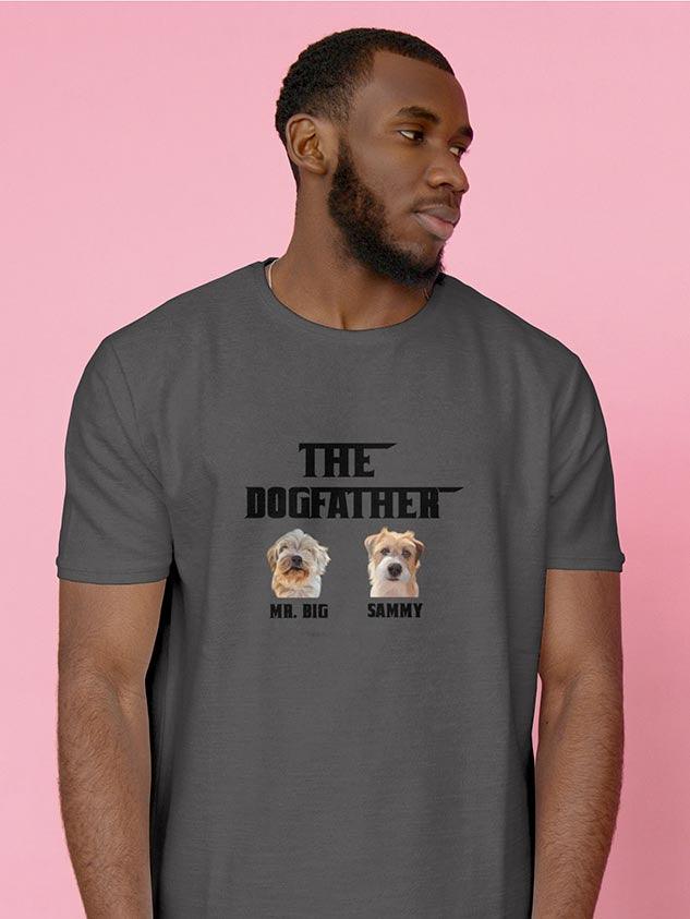 The Dogfather - Custom Pet Tshirt - NextGenPaws Pet Portraits