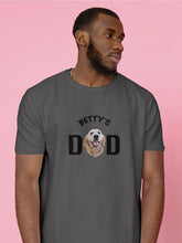 Load image into Gallery viewer, Dog/Cat Dad - Custom Pet TShirt - NextGenPaws Pet Portraits