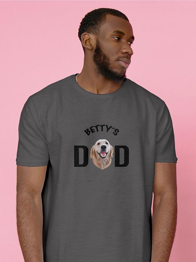 Dog/Cat Dad - Custom Pet TShirt - NextGenPaws Pet Portraits