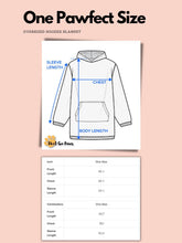 Load image into Gallery viewer, Pawdie Hoodie - Custom Pet Hoodie Blanket - NextGenPaws Pet Portraits
