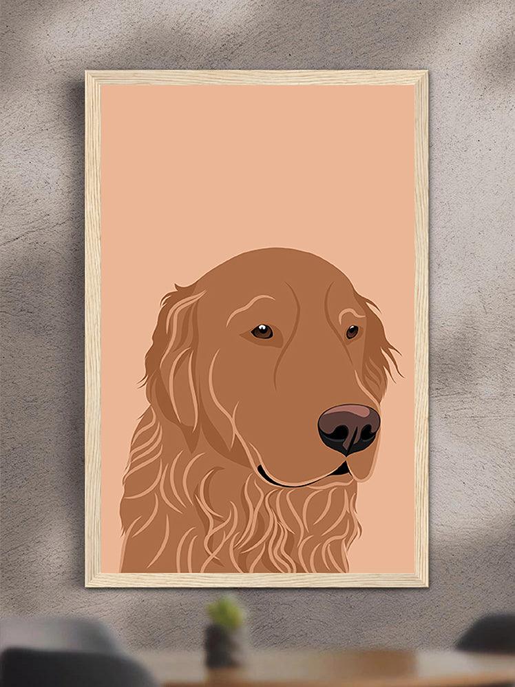 Flat Style - Custom Pet Poster - NextGenPaws Pet Portraits