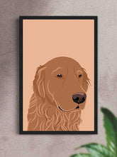 Load image into Gallery viewer, Flat Style - Custom Pet Poster - NextGenPaws Pet Portraits