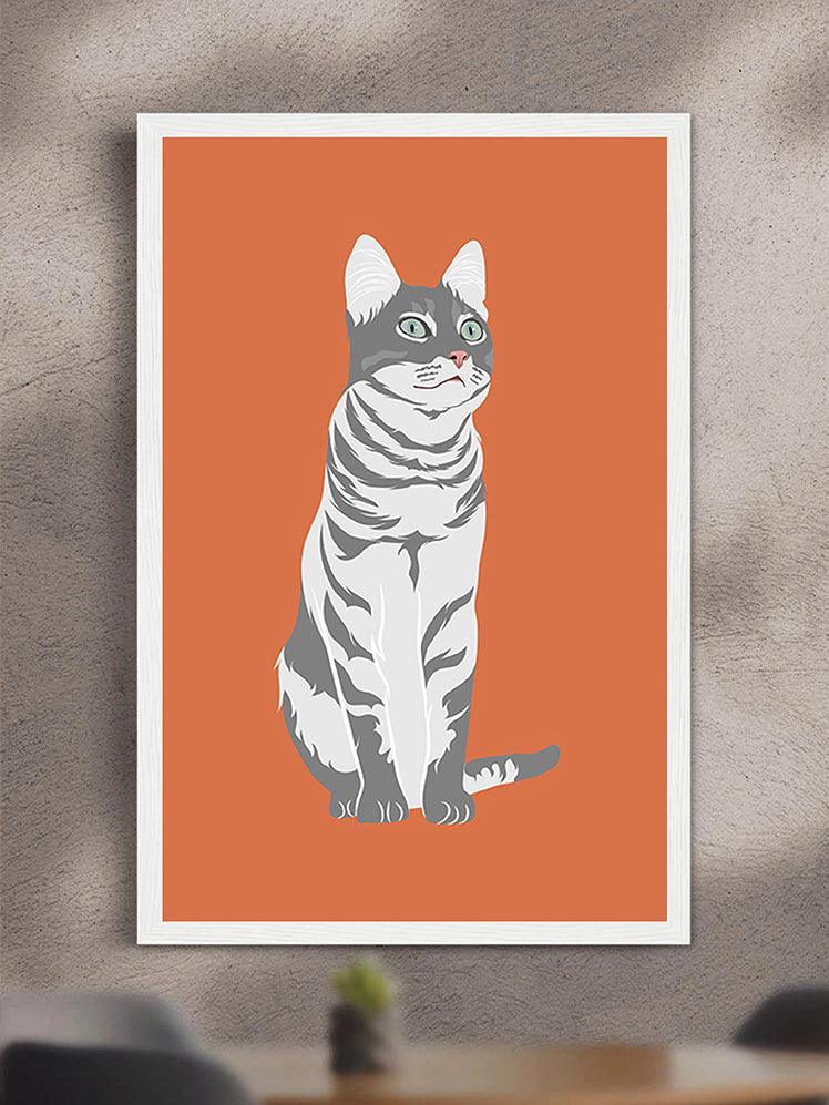 Flat Style - Custom Pet Poster - NextGenPaws Pet Portraits