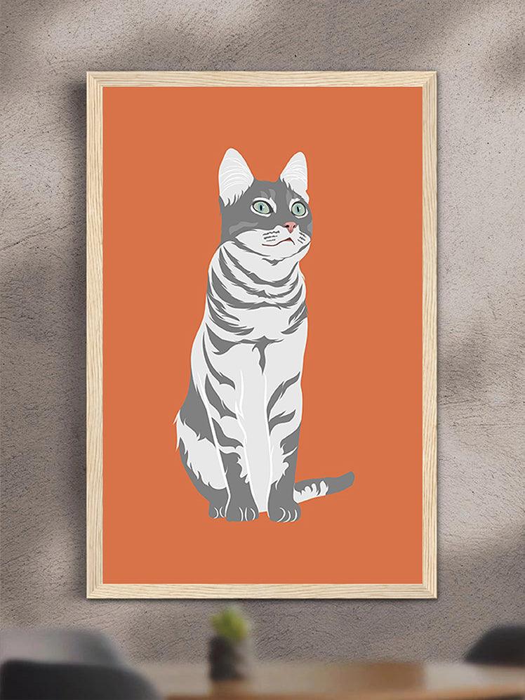 Flat Style - Custom Pet Poster - NextGenPaws Pet Portraits