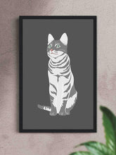 Load image into Gallery viewer, Flat Style - Custom Pet Poster - NextGenPaws Pet Portraits