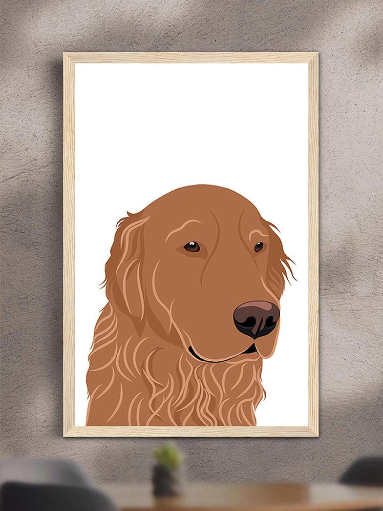 Flat Style - Custom Pet Poster - NextGenPaws Pet Portraits