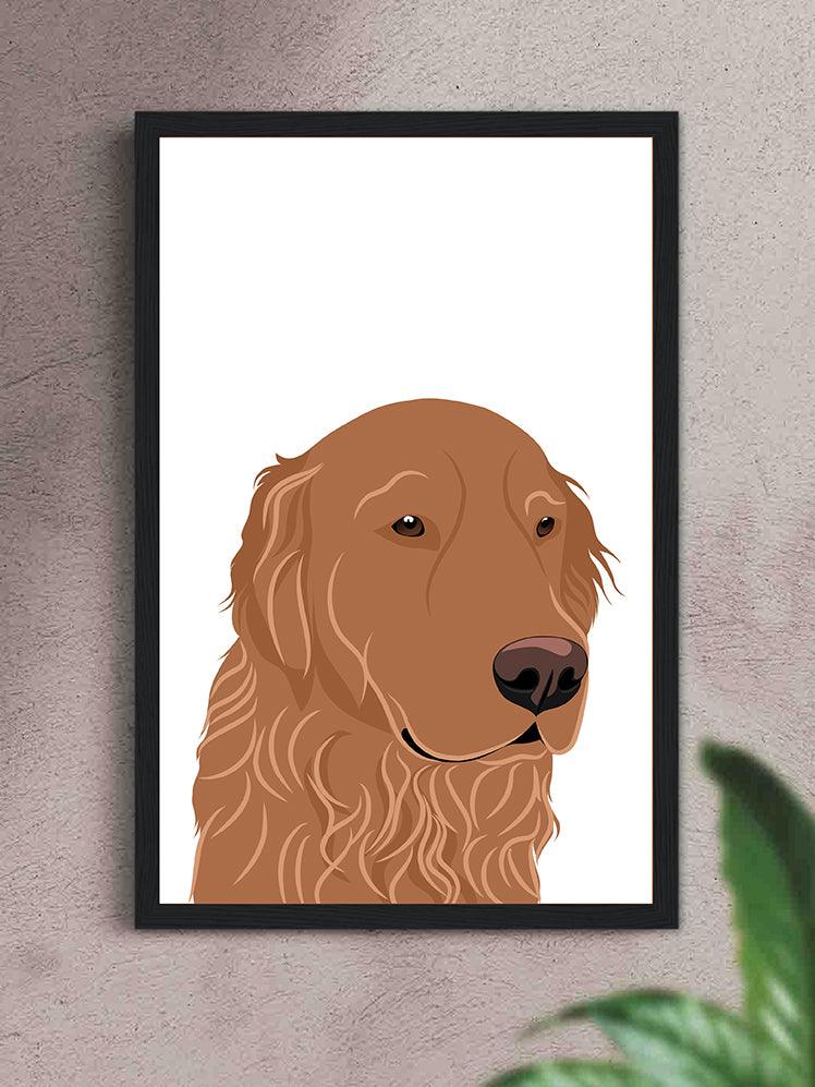 Flat Style - Custom Pet Poster - NextGenPaws Pet Portraits