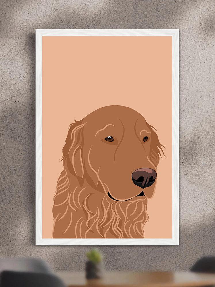 Flat Style - Custom Pet Poster - NextGenPaws Pet Portraits