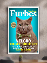 Load image into Gallery viewer, Furbes Magazine Cover - Custom Pet Poster - NextGenPaws Pet Portraits