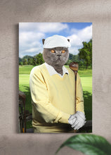 Load image into Gallery viewer, The Golfer Paw - Custom Pet Portrait