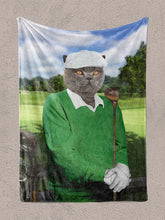 Load image into Gallery viewer, The Golfer Paw - Custom Pet Blanket