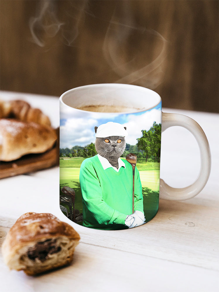 The Golfer Paw - Custom Pet Mug