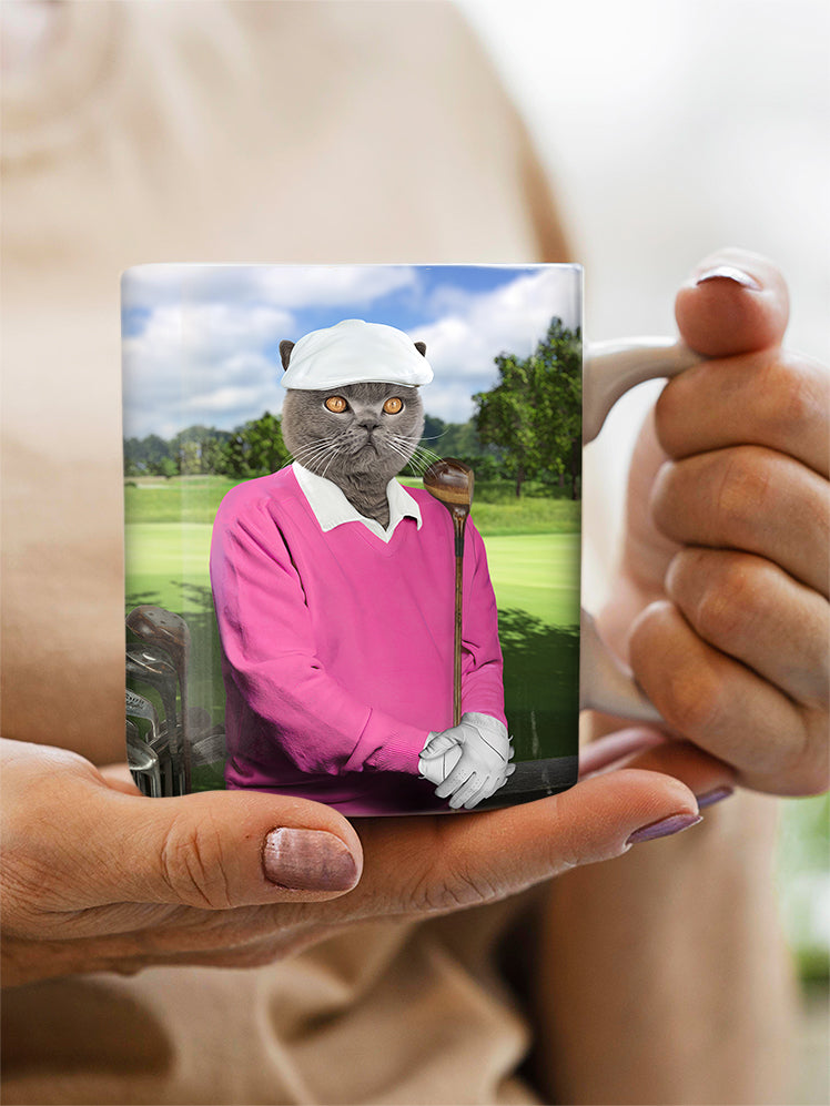 The Golfer Paw - Custom Pet Mug