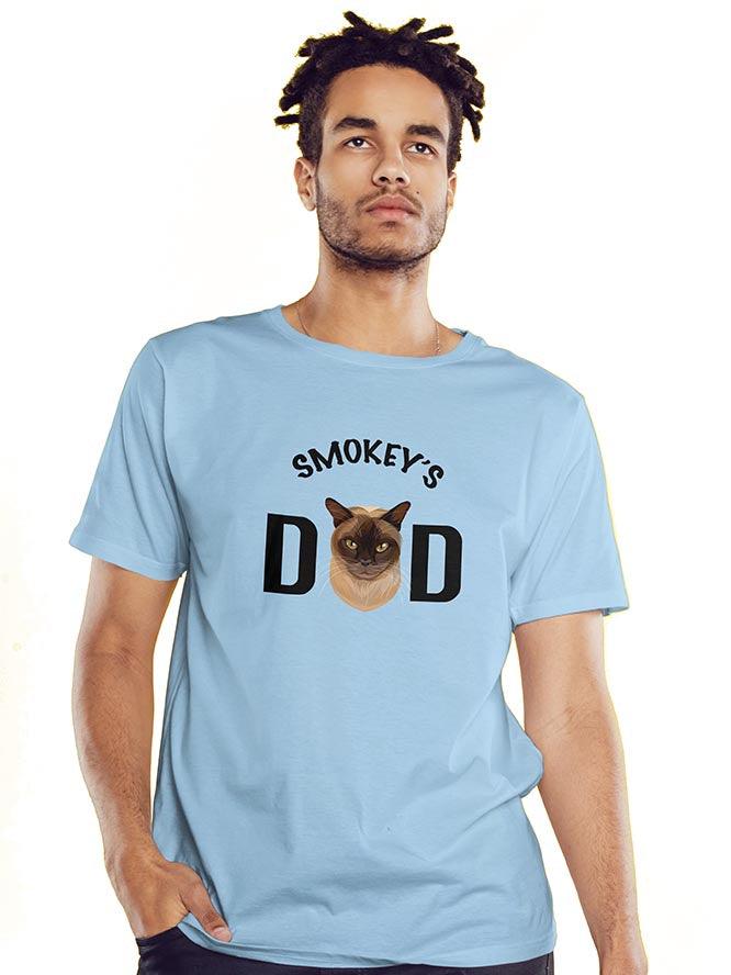 Dog/Cat Dad - Custom Pet TShirt - NextGenPaws Pet Portraits
