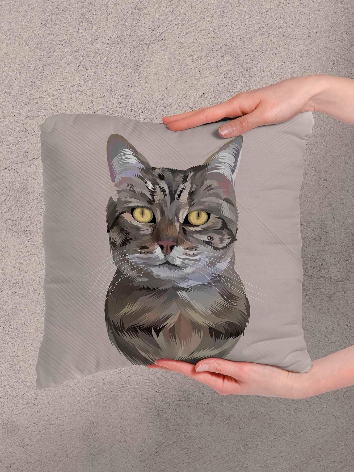 Minimalist Design - Custom Pet Pillow - NextGenPaws Pet Portraits