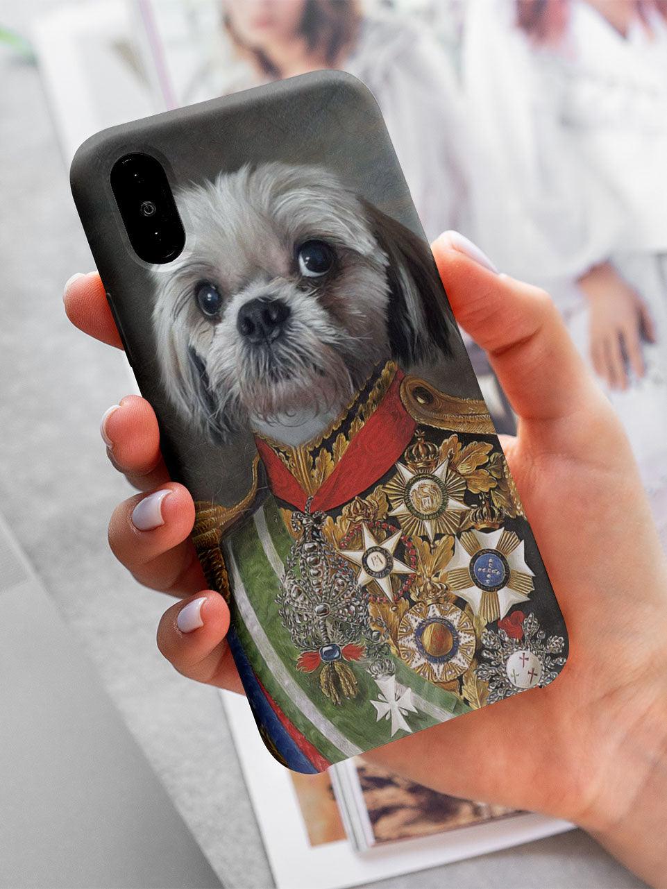 The Colonel - Custom Pet Phone Cases - NextGenPaws Pet Portraits