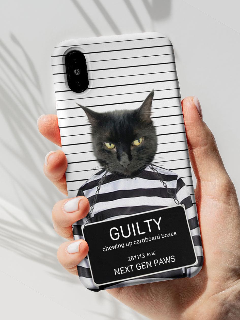 The Convict - Custom Pet Phone Cases - NextGenPaws Pet Portraits