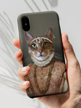Load image into Gallery viewer, The Dame with Hairpiece - Custom Pet Phone Cases - NextGenPaws Pet Portraits