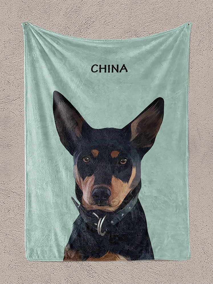 Minimalist Classic Design - Custom Pet Blanket