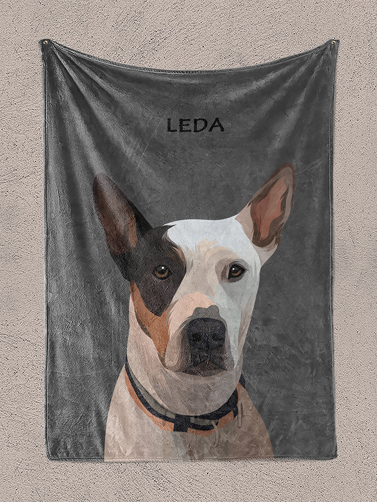 Minimalist Classic Design - Custom Pet Blanket