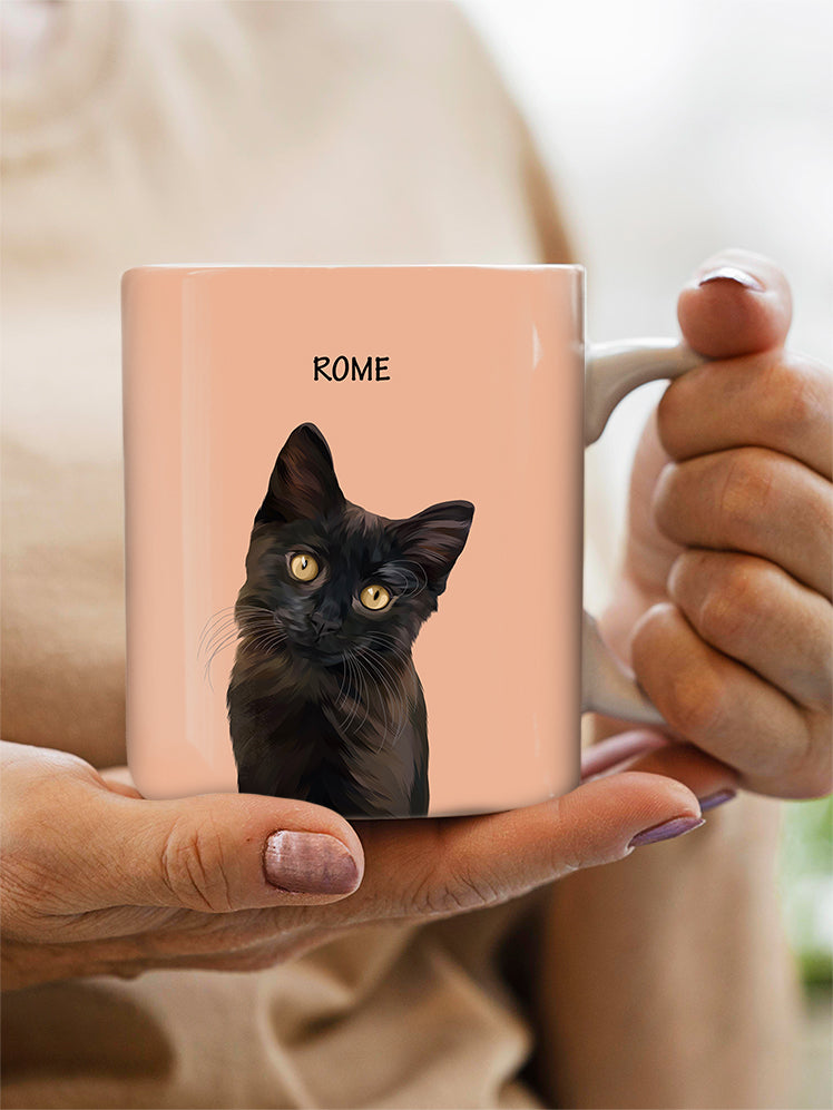 Minimalist Classic Design - Custom Pet Mug